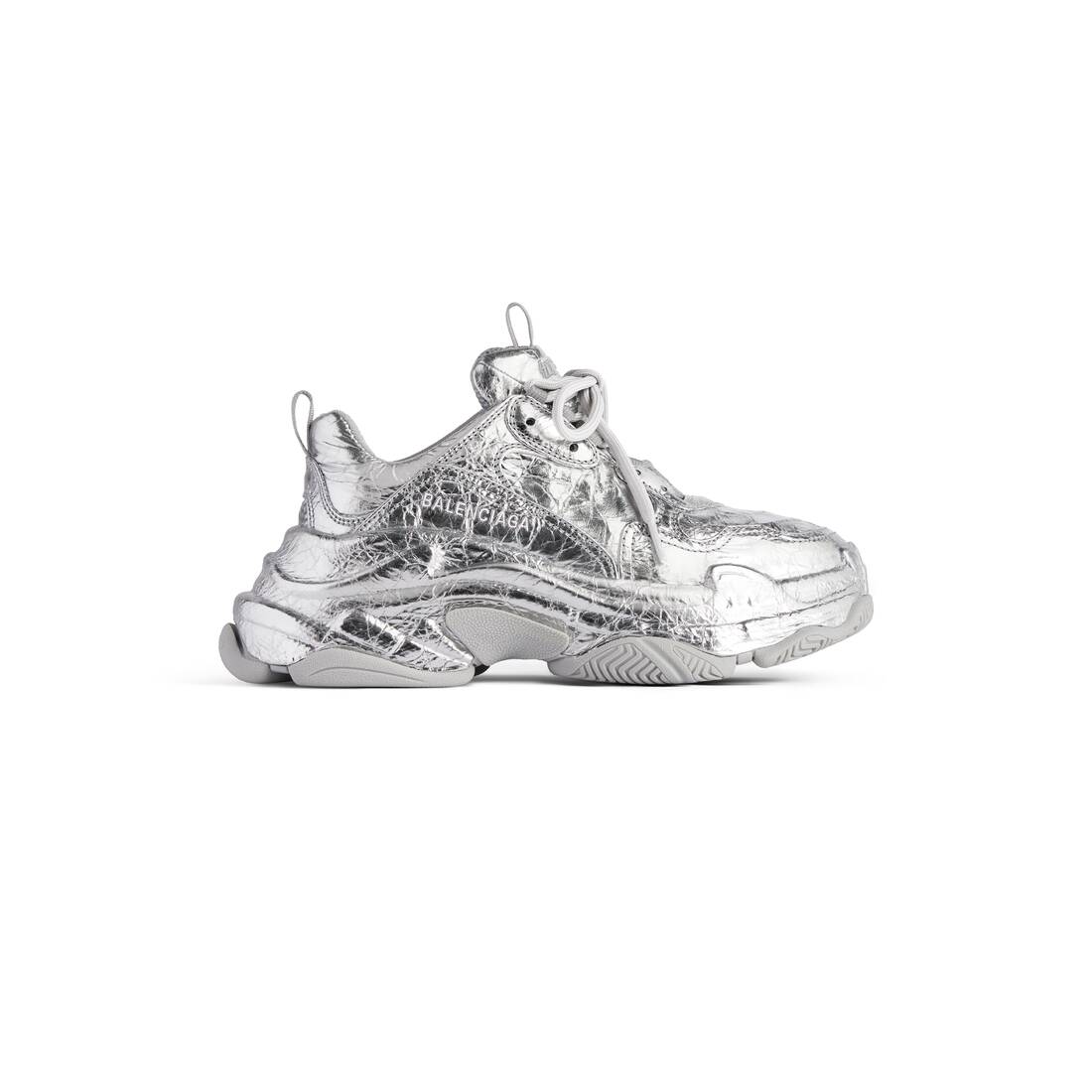 Men’s Triple S Sneaker  in Silver - Image 1